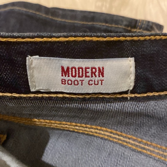 Banana Republic Modern Boot Cut Mid Rise Dark Serengeti Jeans Women’s Size 12 L - Picture 8 of 13